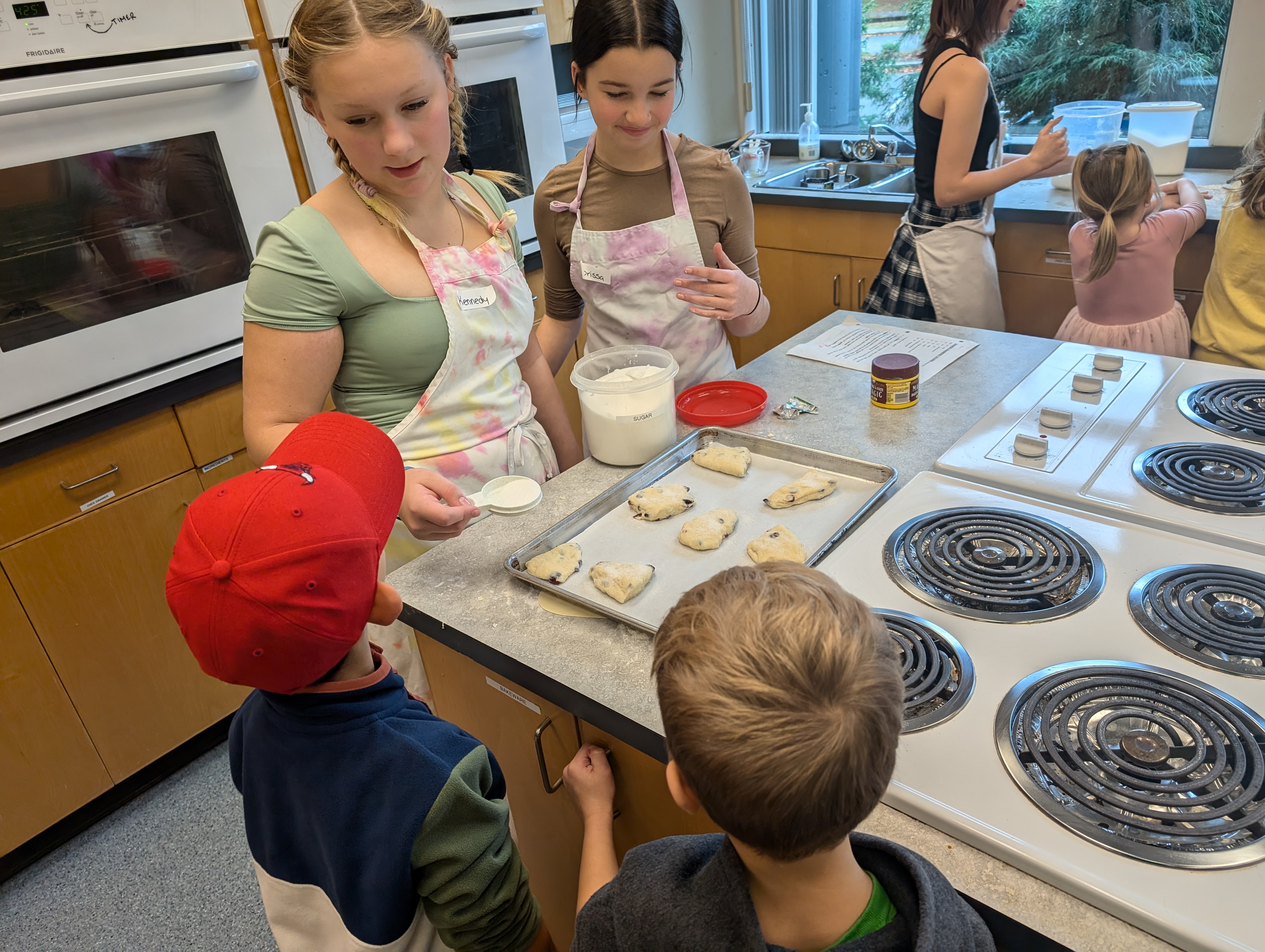 Baking with Mrs. Miles