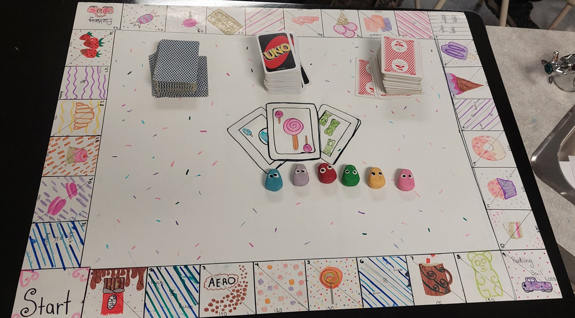 Pythagorean Math Board Game